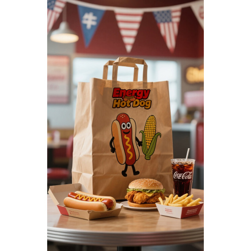 paper shopping bags with handles