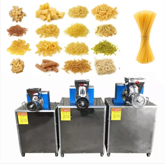 Taiwan China Motor Full Automatic Microni Pasta Extruder Machine 220V/110V 1mm Die for Restaurant