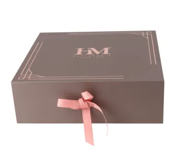Custom Logo Luxury Cardboard Magnetic Folding Gift Box