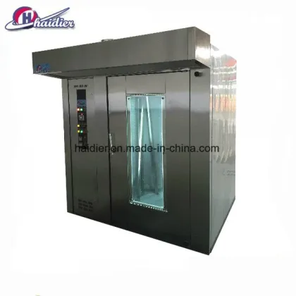 Haidier Brand Industrial Diesel Oven 32 Trays Bread Baking Rotary Oven
