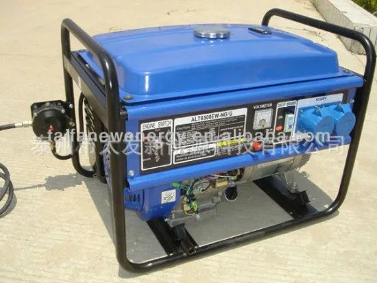 High performance air cooled 2kw gasoline generator set with brush
