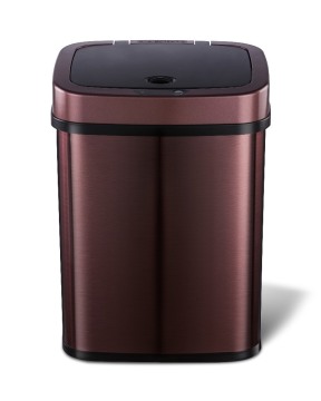 12l Stahl Haushaltsküche Automatischer offener Edelstahl Intelligenter intelligenter Mülleimersensor