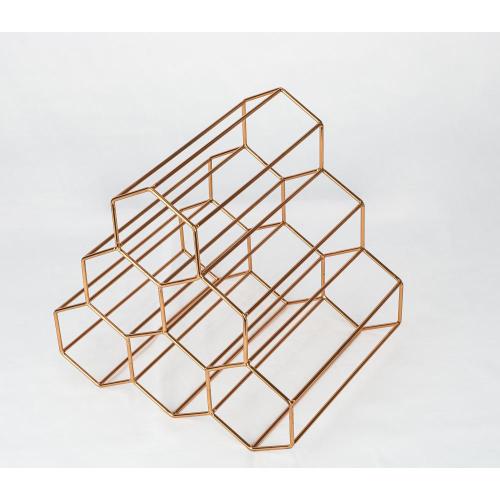 Metal Material 6 Bottles Iron Wire Wine Racks