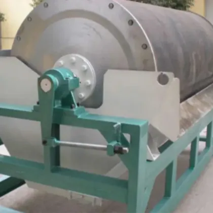 Hot Selling Wet Iron Ore Drum Magnetic Separator for Mineral Processing