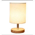 LEDER Bordslampa med lampskärm