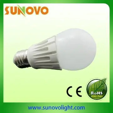 heat conductive plastic 7w bulb light