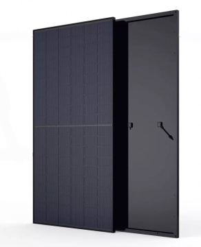 French Ondusolar PV Tile: Full Black BIPV Roof Shingle for Greenhouse Solar Panels