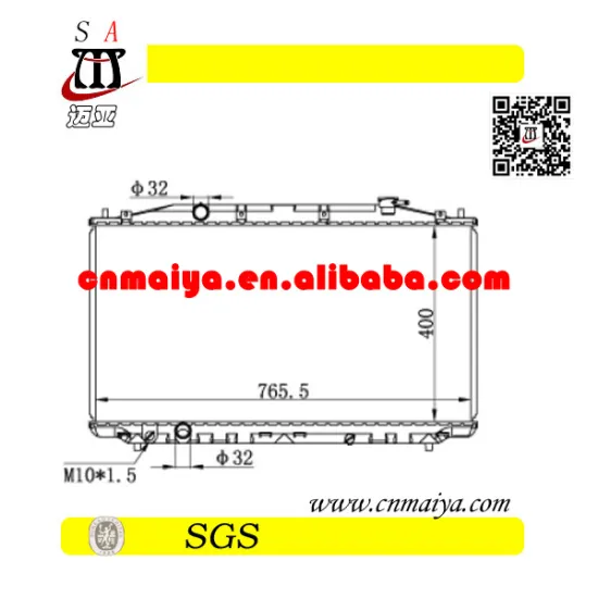 19010-R40-901 autoparts for small car radiator