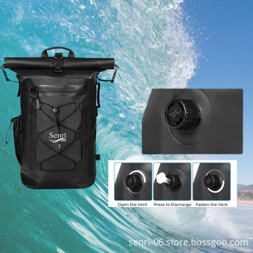 Waterproof Foldable Boating Backpack Custom Logo