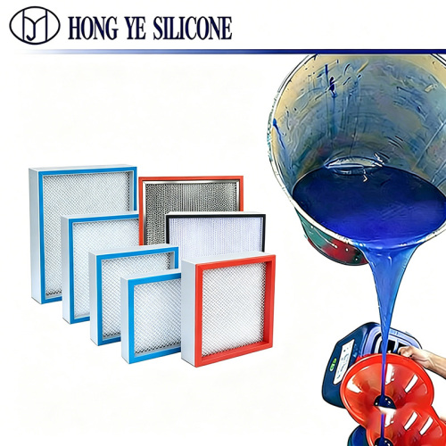 Potting Solution with Liquid Silicone for HEPA Filters