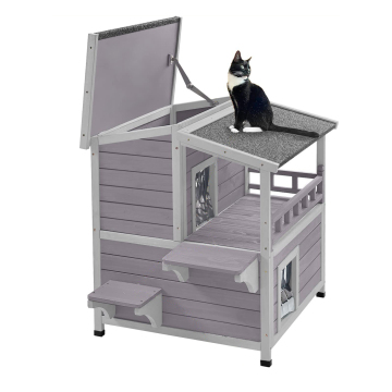 Cute Waterproof Two-Level Luxury Pet Furniture for Dogs and Cats