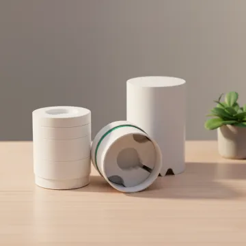 Handmade Circular Paper Packaging Tube for Jewelry Gifts