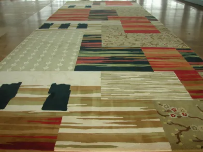Wilton Woven Carpet , 10% Wool And 90% Polyester Wilton Rug