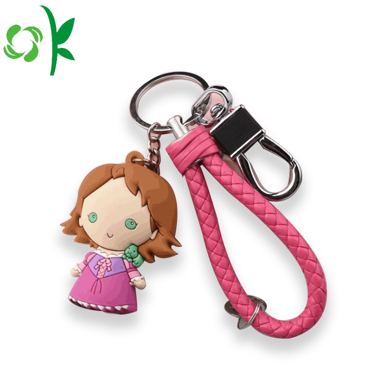 Funko Pop Promotional Gifts Keychain Custom Silicone Keyring