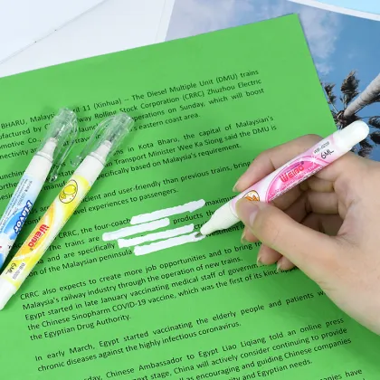 2021 New Designed Correction Pen - Brand Weibo 9g Standard Size Correction Fluid
