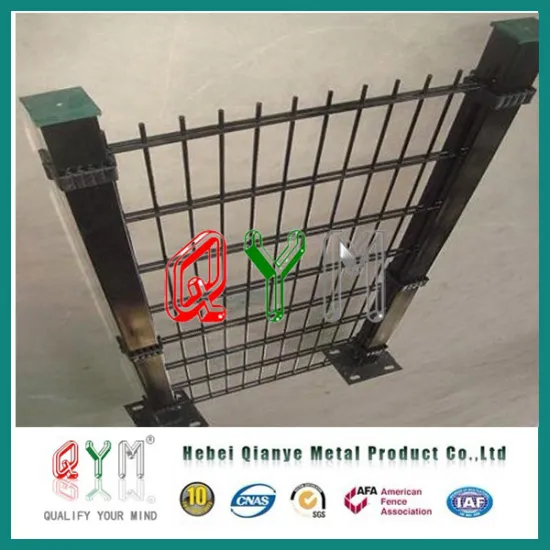 Qym-School / Sports Fileds Double Wire Mesh Fence
