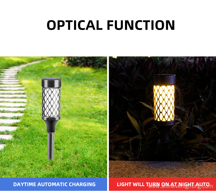 Solar Led Garden Light Colorful Decoration Lawn Lamp