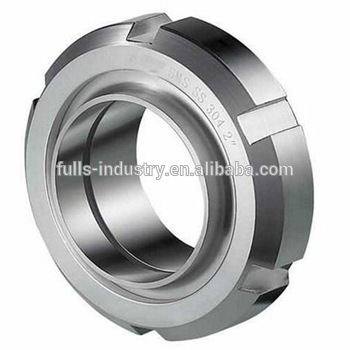 Sanitary stainless steel welded sms union 304/316L with ISO