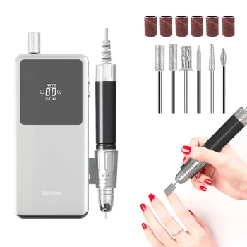 Brushless Portable Rechargeable 35000rpm Nail Machine