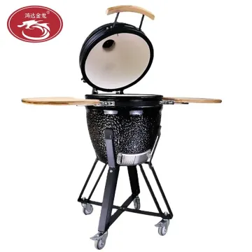 24 Inch Keramik BBQ Ceramic Grill China Big Green Kamado Joe Grills