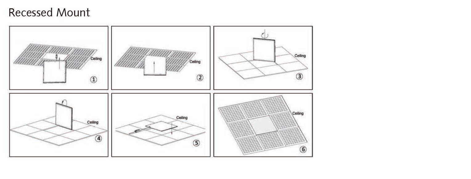 UL LED Flat Panel Light  