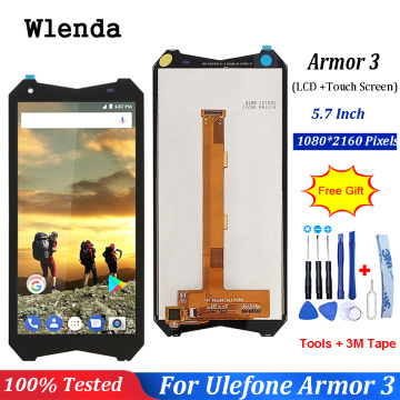 For Ulefone Armor 3 LCD Touch Screen Digitizer Assembly Mobile Phone Repair Replacement For Ulefone Armor 3T Phone+Free tools