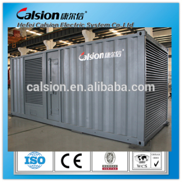 60hz Calsion 1MW electricity diesel generator with soundproof and Containerized type