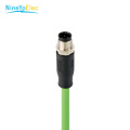 Plugue Ethernet Gigabit M12 de 4 núcleos