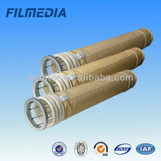 high temperature resist aramid filter bag for asphalt plant