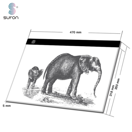 Suron LED Light Pad A3 Zeichnen Tablette