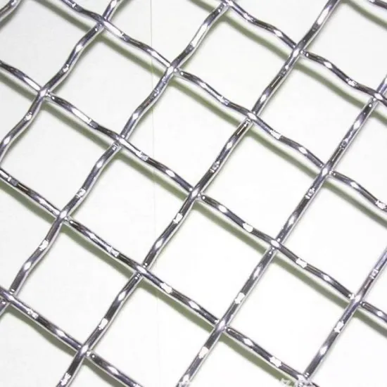 Stainless Steel Braided Crimped Mesh: Mine Screen & Wire Mesh Manufacturing