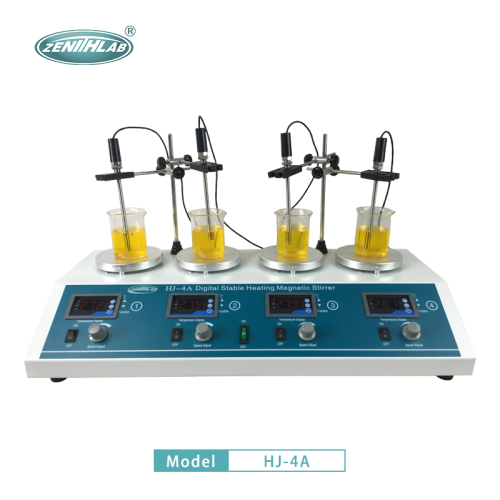 HJ-4A a quattro in uno agitatore riscaldato da laboratorio in laboratorio magnetico