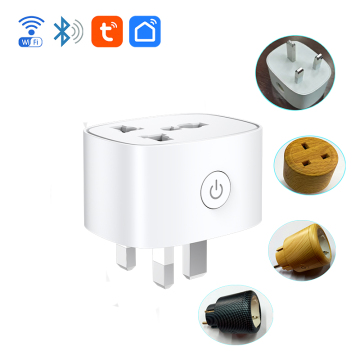 UK Tooya BSD61 Plug: Tuya WiFi Mesh with Energy Monitor (20A/16A Support) - OEM/ODM Custom PCB Assembly for Smart Home Systems