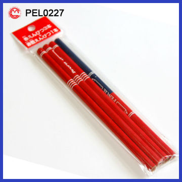 Good Quality Red Lead Pencil Opp bag packing