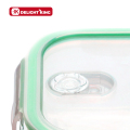 電子レンジ使用気密ベント蓋ガラス食品容器