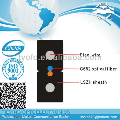 FTTH drop cable 4core g.652