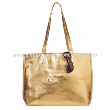 Beach Bag Made of Leather Material with Various Colors, Styles, Designs and Sizes are Available