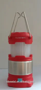 2016 BEST SELLING rechargeable multifunctional camping lantern 15pcs ultra bright SMD +6 Red Led