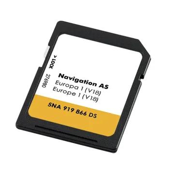 VW Amarok 2015-2023 SD CID Map Memory Card - GPS Navigation Germany Europe (32GB/64GB AS V18)