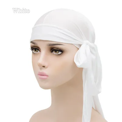 High Quality Designer Custom Silk Durag - H-163 Fashion Multifunction Hair Accessory for Men