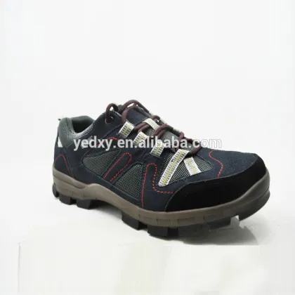 High quality and fashionable women genuine leather hiking shoes
