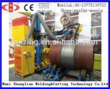automatic pipe welding manipulator for tanks and vessels