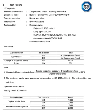 FIRSTCLUB rv camper accessories Newly-developed non-woven rv motorhome cover rv accessories