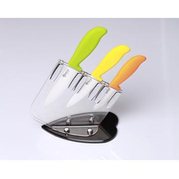 3 In 1 Color Ceramic Knife Set ,Kitchen Set