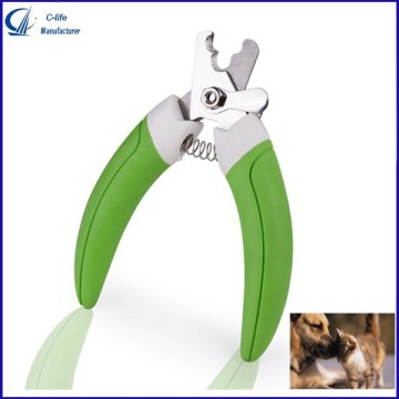 New Professional Pet Grooming Nail Clipper with Stainless Steel Cutter Head