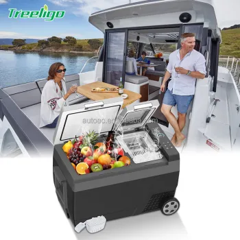 12V Upright Mini Refrigerator for Camping and Cars