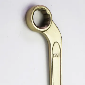 non-sparking wrench single bent Al-cu 30mm