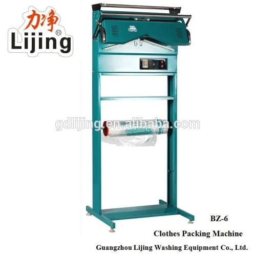 Easy operated clothes packing machine manual operate laundry equipment