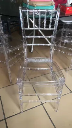 party Crystal Clear Wedding Princess Bella Chair