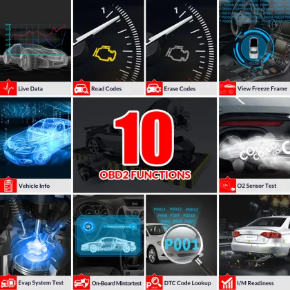 THINKCAR THINKSCAN 601 Lifetime Free OBD2 Diagnostic Scanner